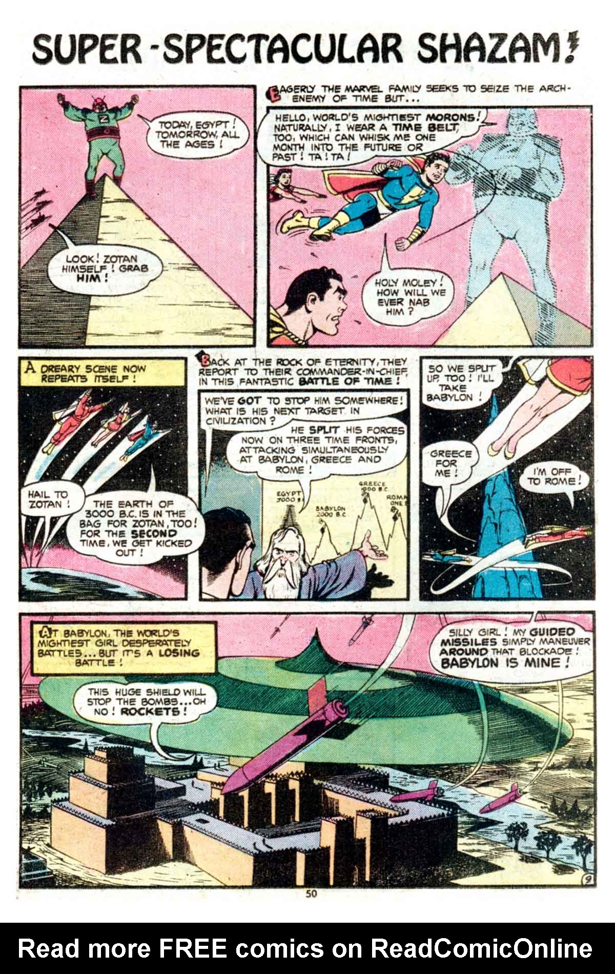 Read online Shazam! (1973) comic -  Issue #15 - 50