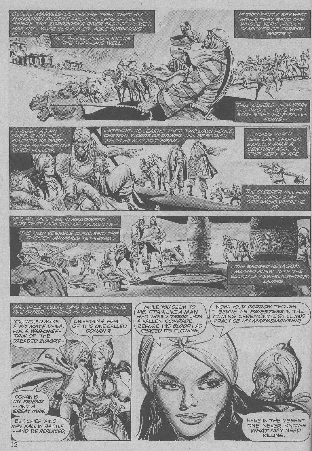 The Savage Sword Of Conan Issue #6 #7 - English 12