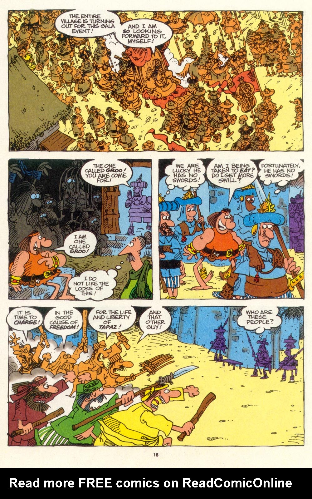 Read online Sergio Aragonés Groo the Wanderer comic -  Issue #107 - 18