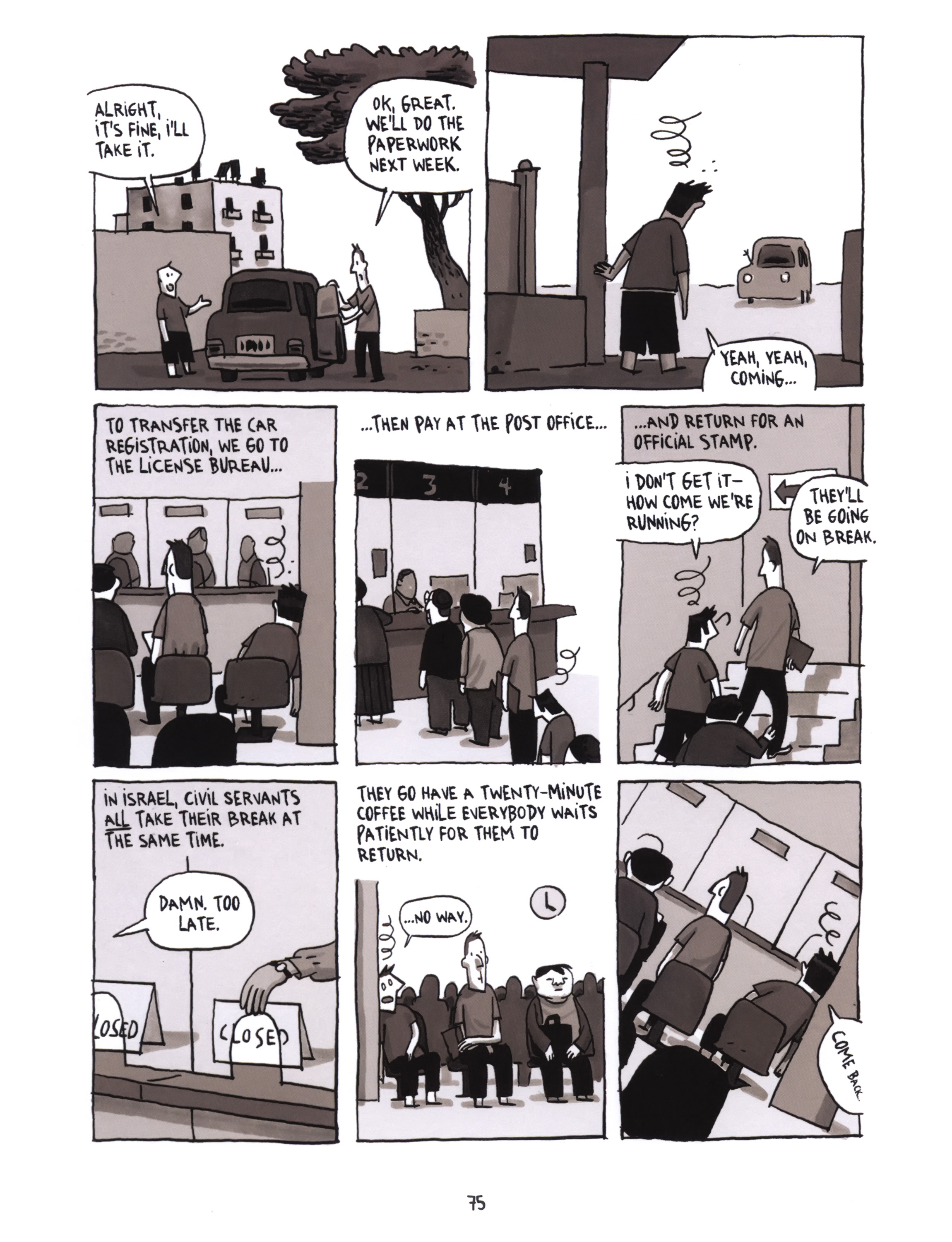 Read online Jerusalem: Chronicles From the Holy City comic -  Issue # Full (Part 1) - 77