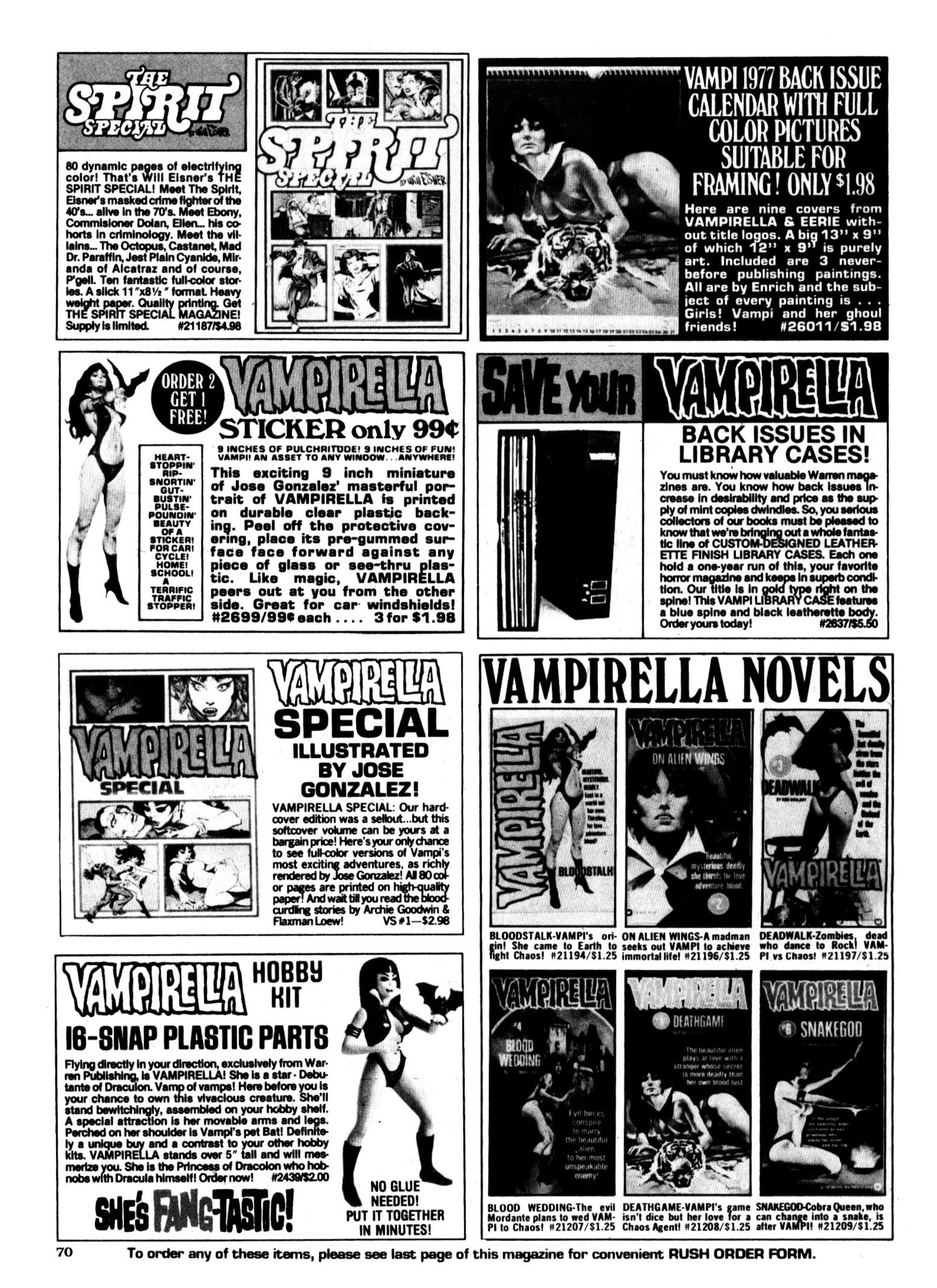 Read online Vampirella (1969) comic -  Issue #109 - 70