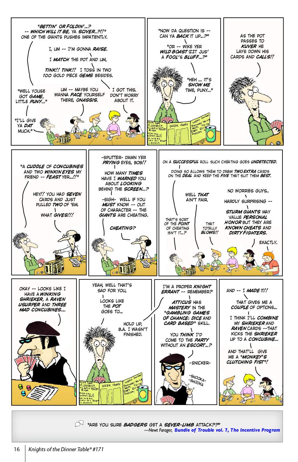 Read online Knights of the Dinner Table comic -  Issue #171 - 18