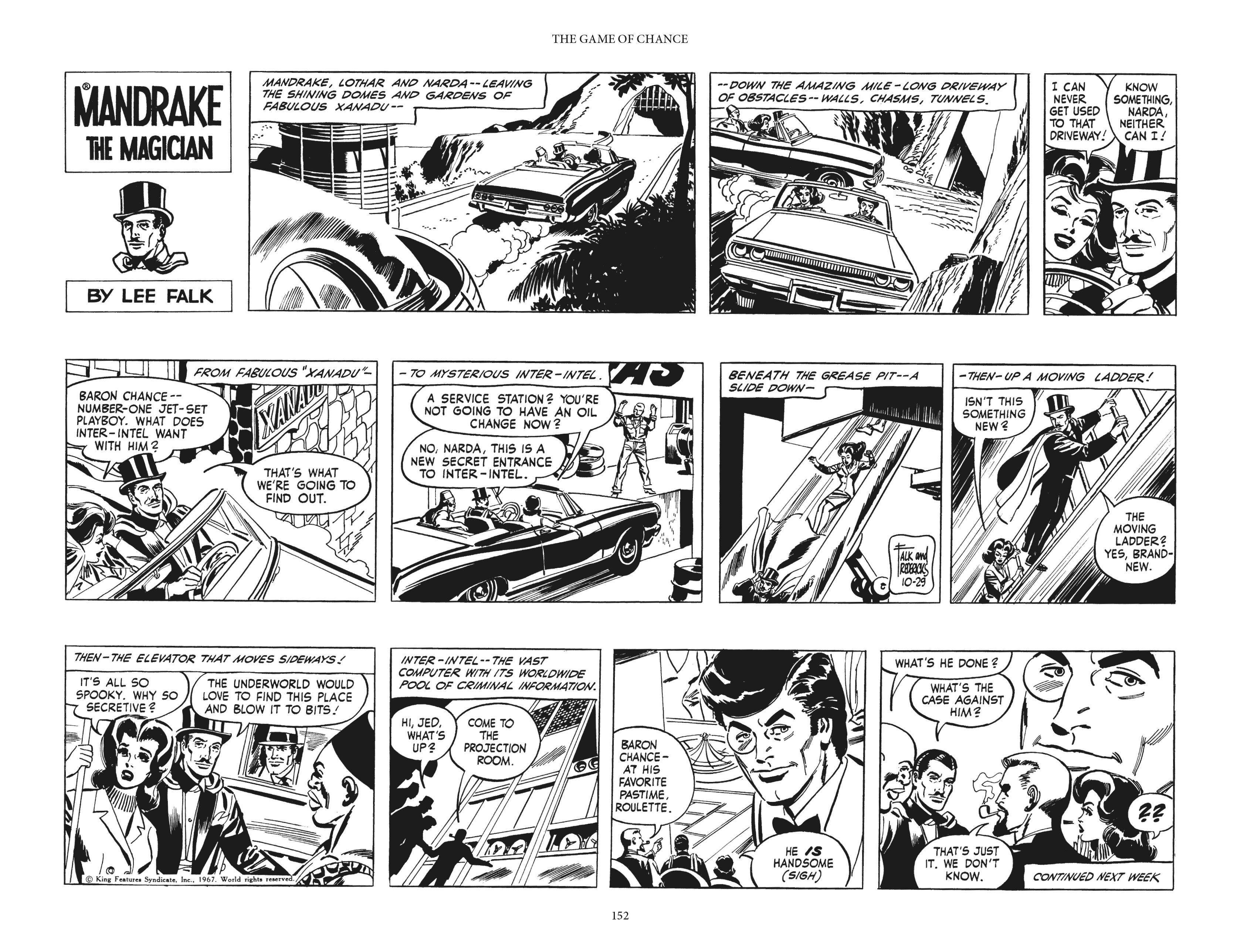 Read online Mandrake the Magician: The Fred Fredricks Sundays comic -  Issue # TPB (Part 2) - 53