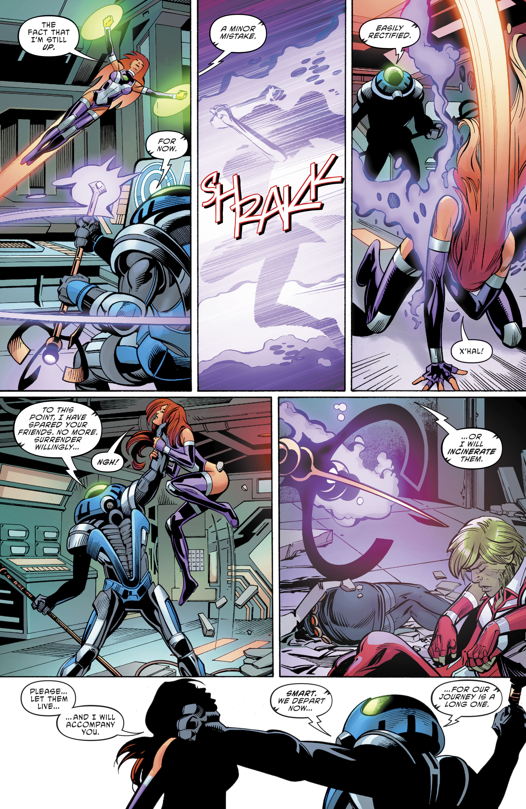 Read online Titans: Burning Rage comic -  Issue #7 - 6