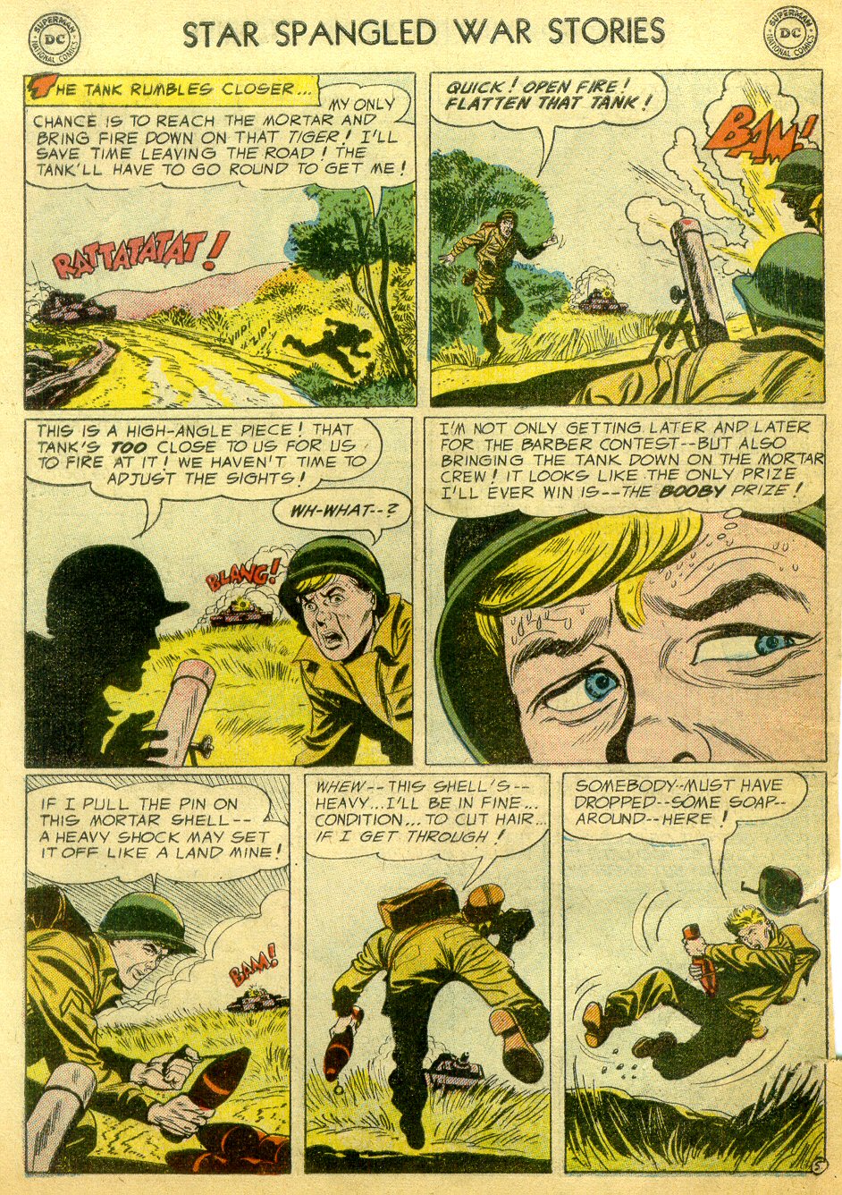 Read online Star Spangled War Stories (1952) comic -  Issue #36 - 31