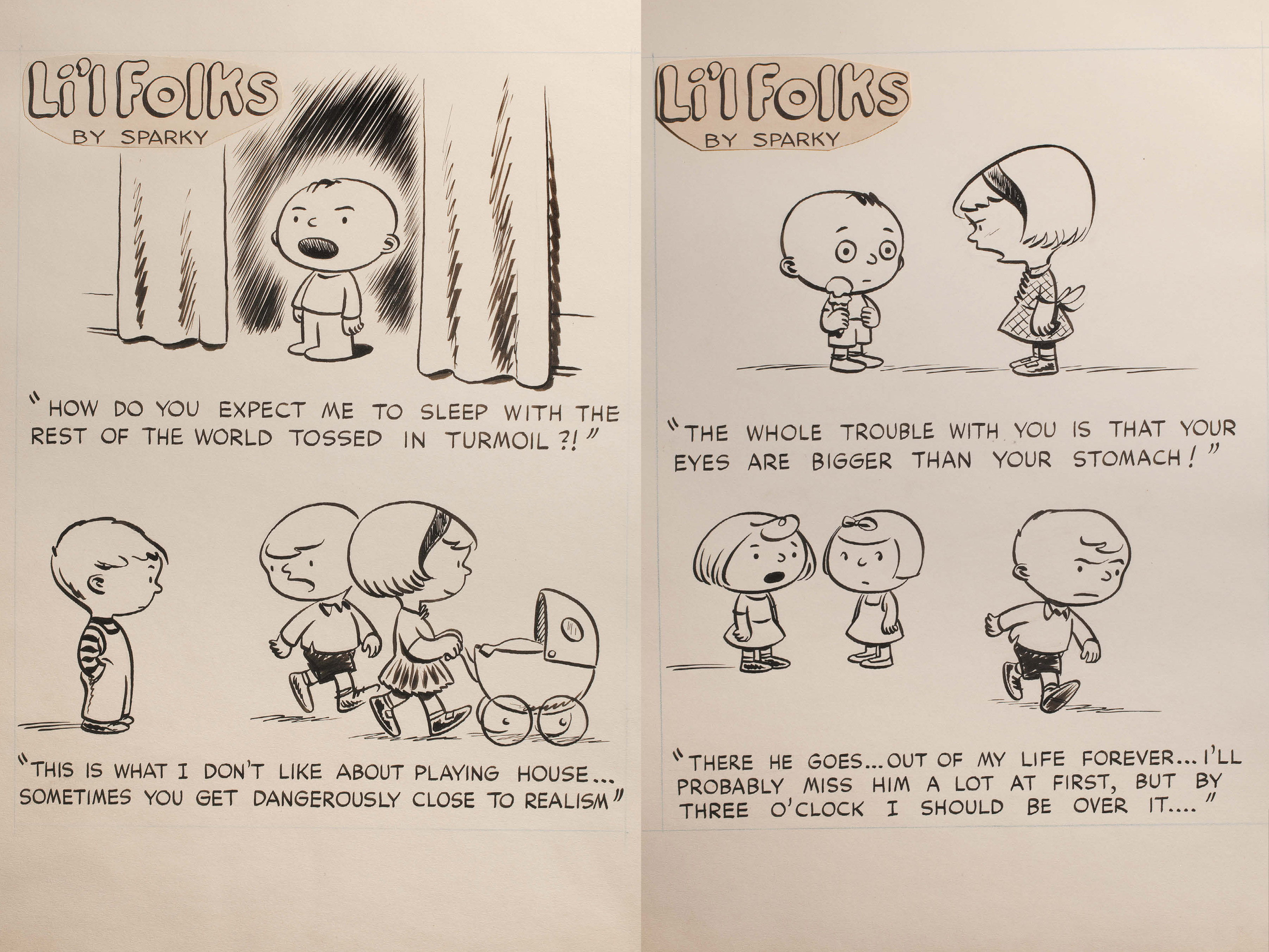 Read online Only What's Necessary: Charles M. Schulz and the Art of Peanuts comic -  Issue # TPB (Part 1) - 46