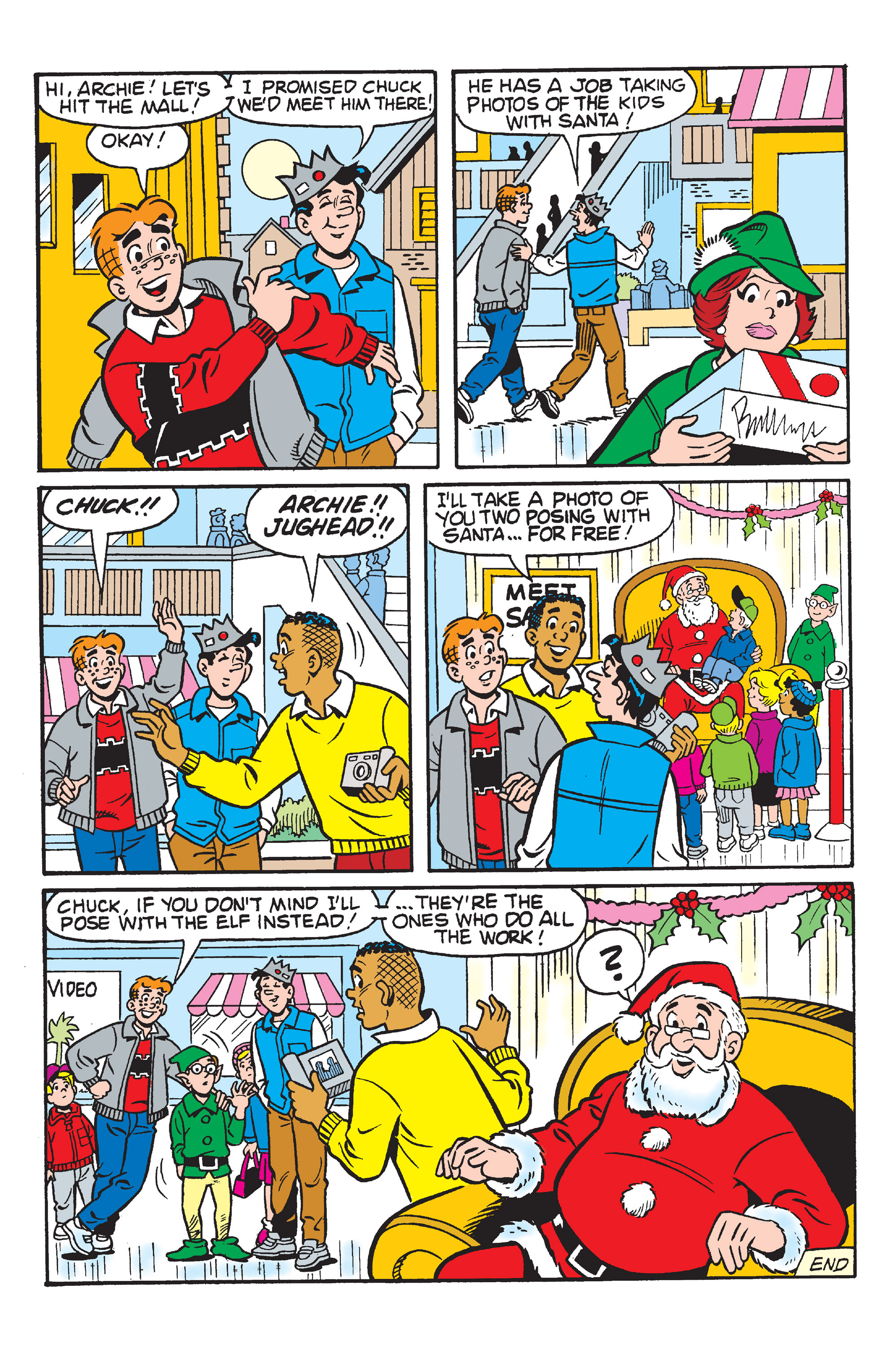 Read online Archie Meets Santa comic -  Issue # TPB - 81
