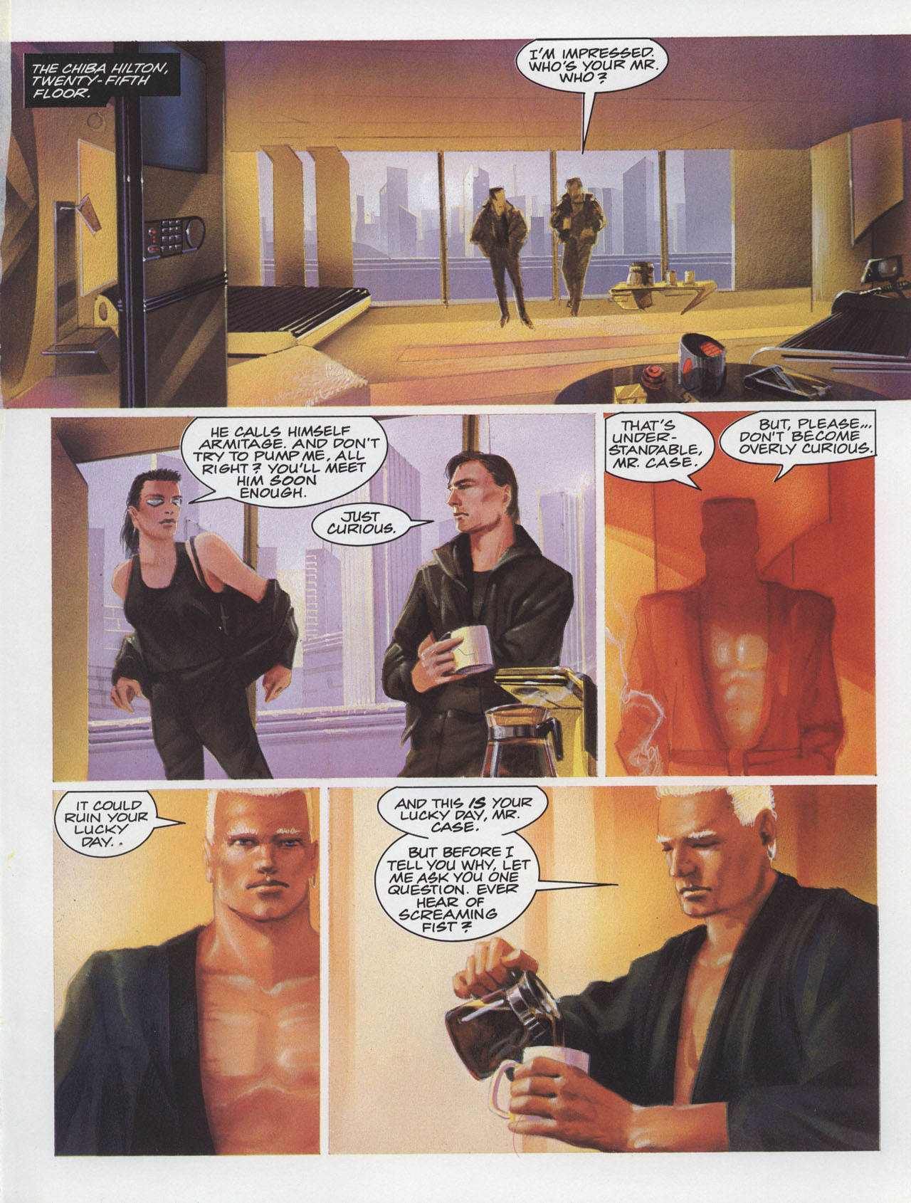 Read online Neuromancer comic -  Issue # Full - 25