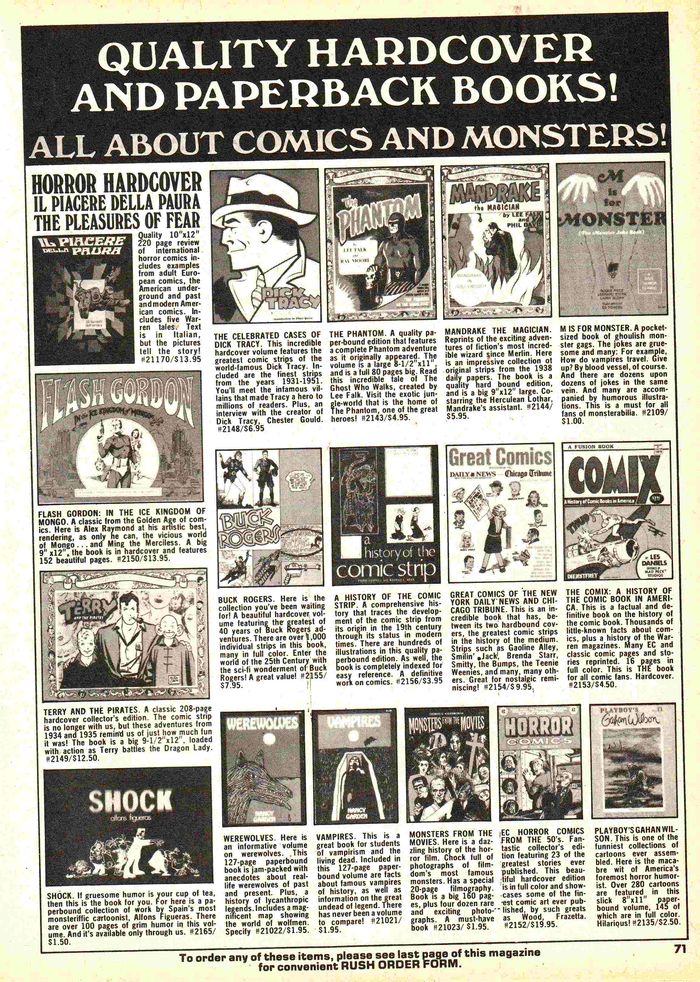 Read online Vampirella (1969) comic -  Issue #45 - 71
