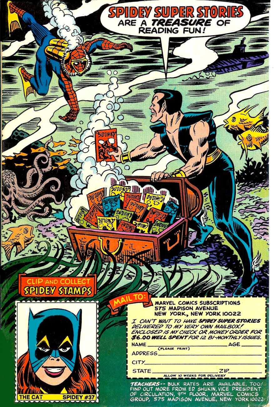 Read online Spidey Super Stories comic -  Issue #53 - 36