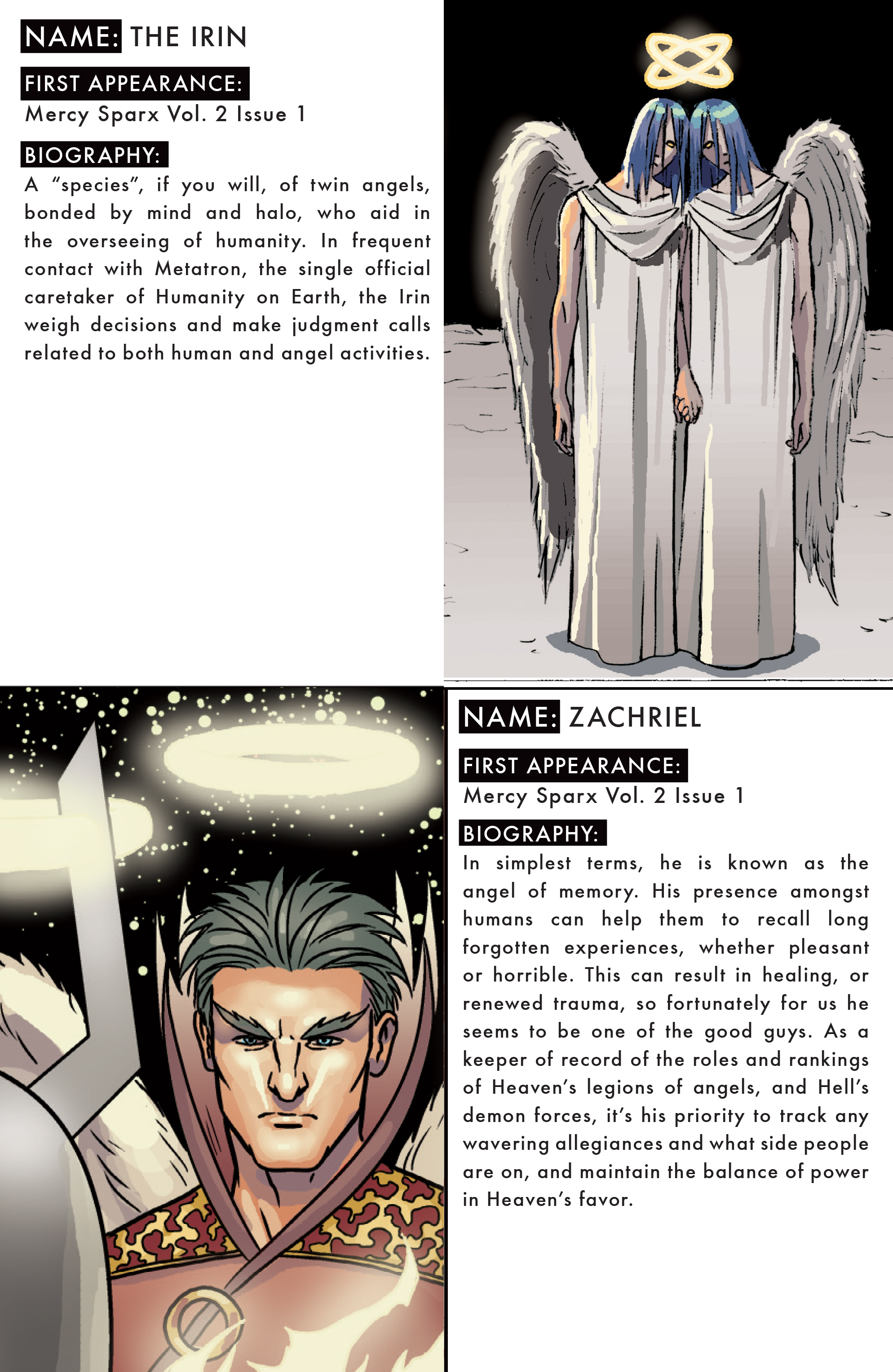 Read online Mercy Sparx (2013) comic -  Issue # _Special - Who The Fuck - 16