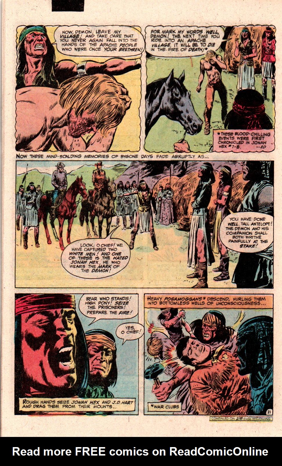Read online Jonah Hex (1977) comic -  Issue #43 - 28