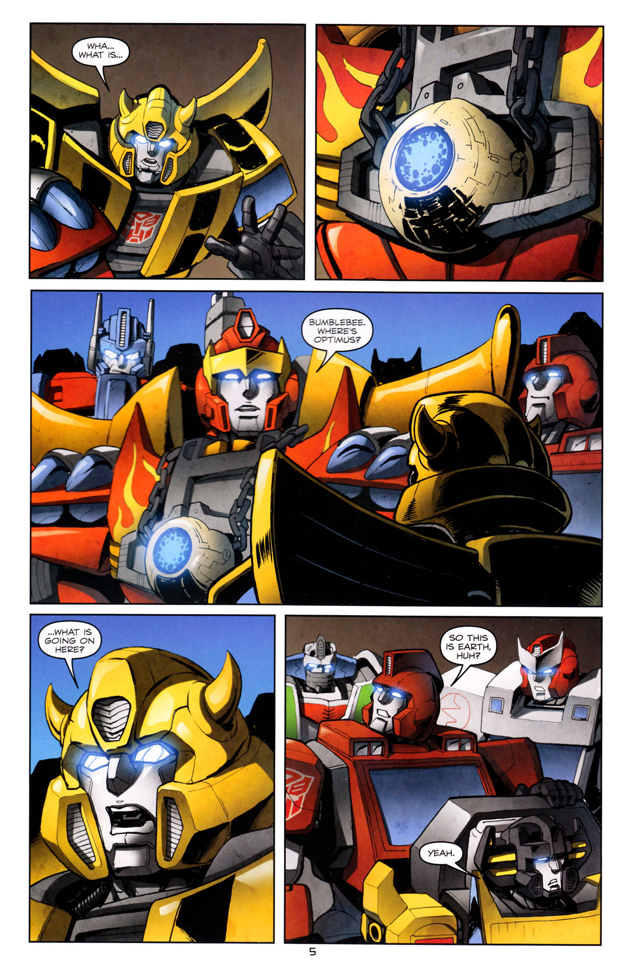 Read online The Transformers (2009) comic Issue 21