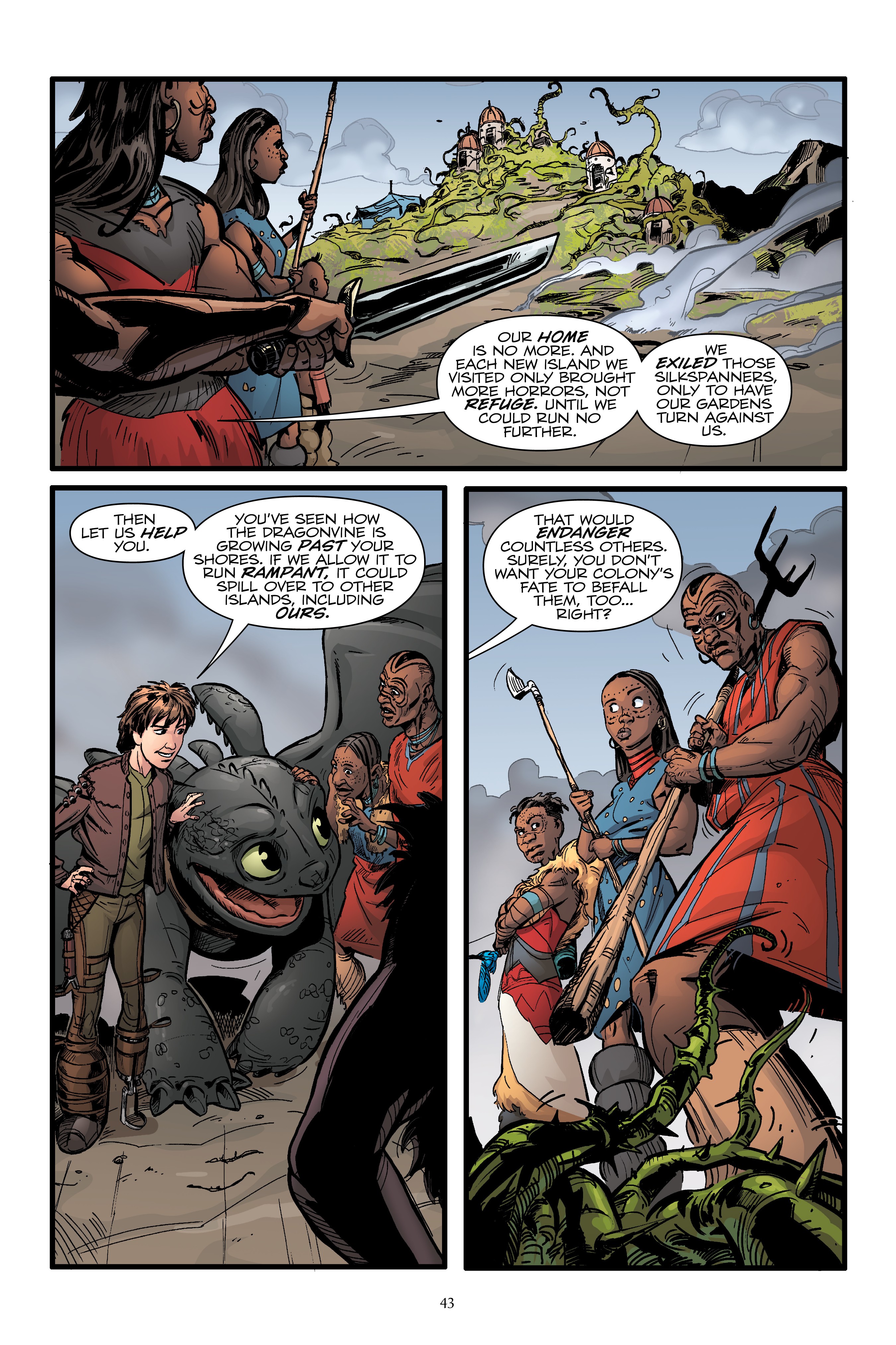 Read online How to Train Your Dragon: Dragonvine comic -  Issue # TPB - 43