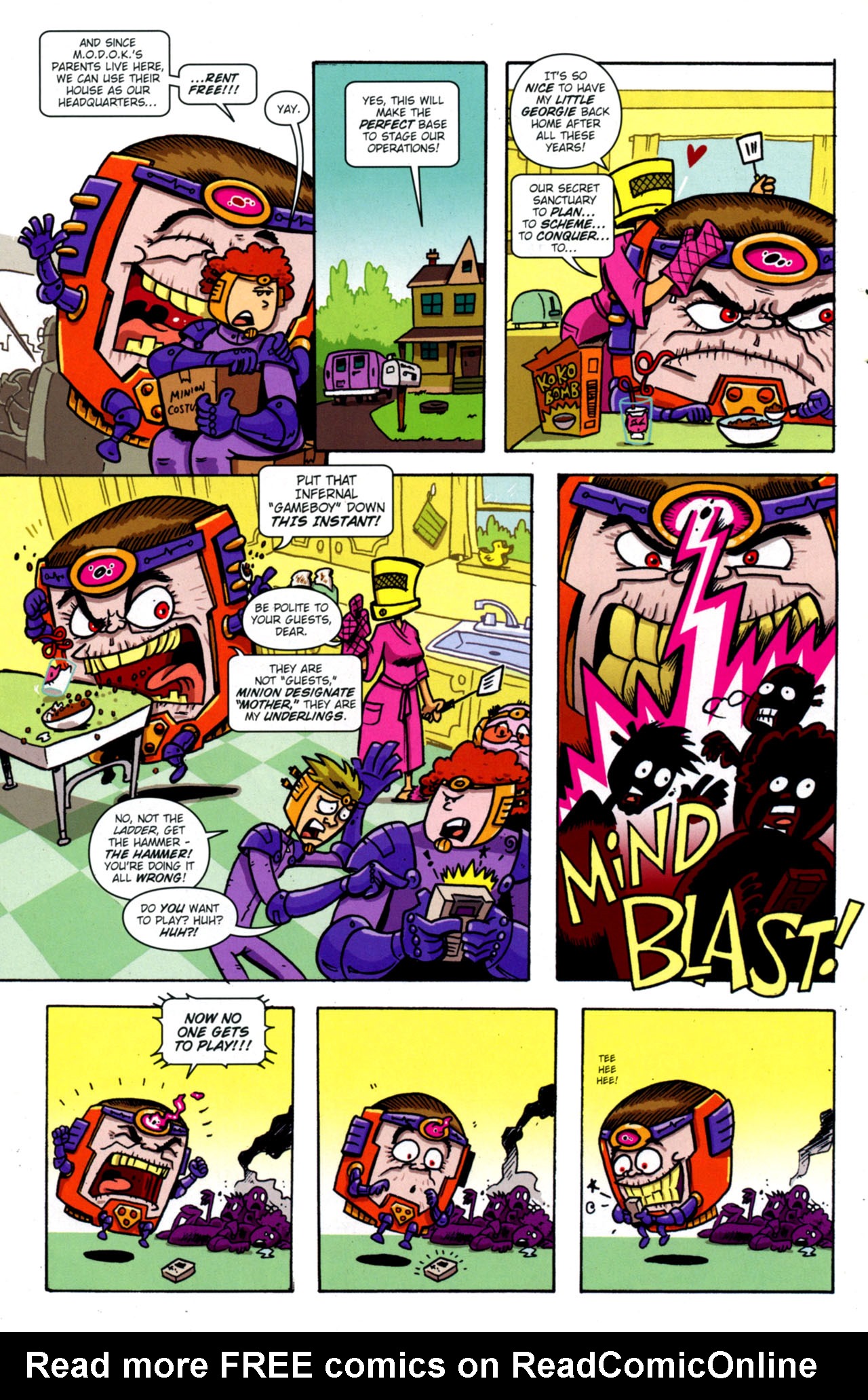 Read online Dark Reign: M.O.D.O.K. comic -  Issue #1 - 5