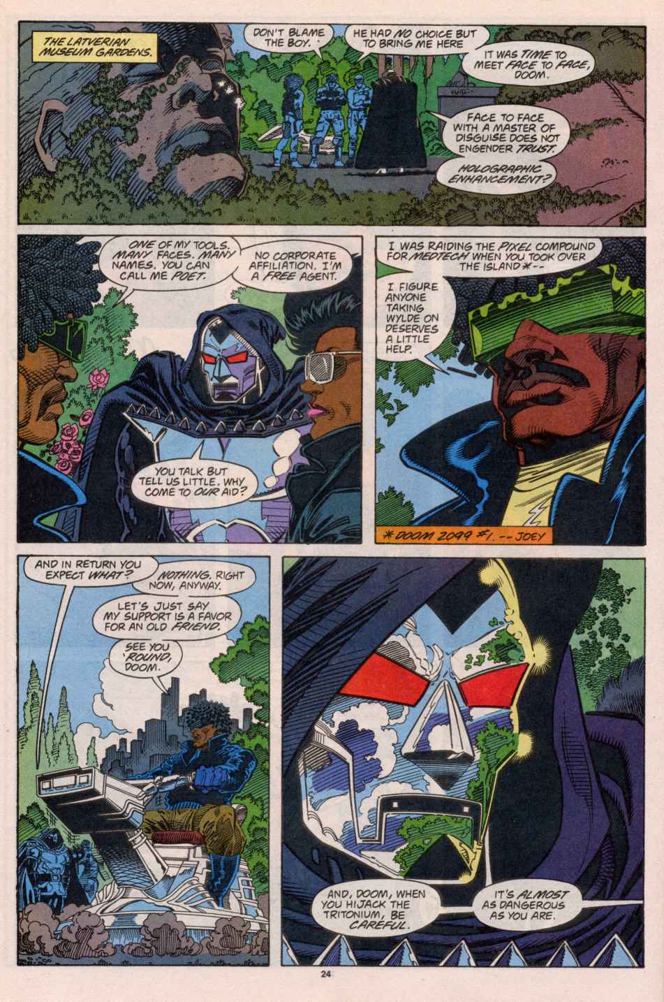 Read online Doom 2099 comic -  Issue #2 - 19