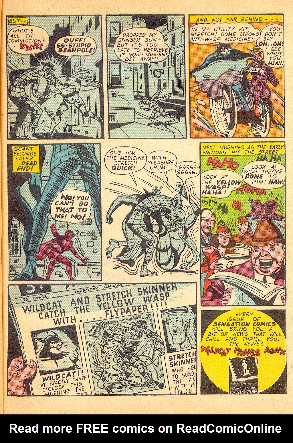 Read online Sensation (Mystery) Comics comic -  Issue #25 - 57