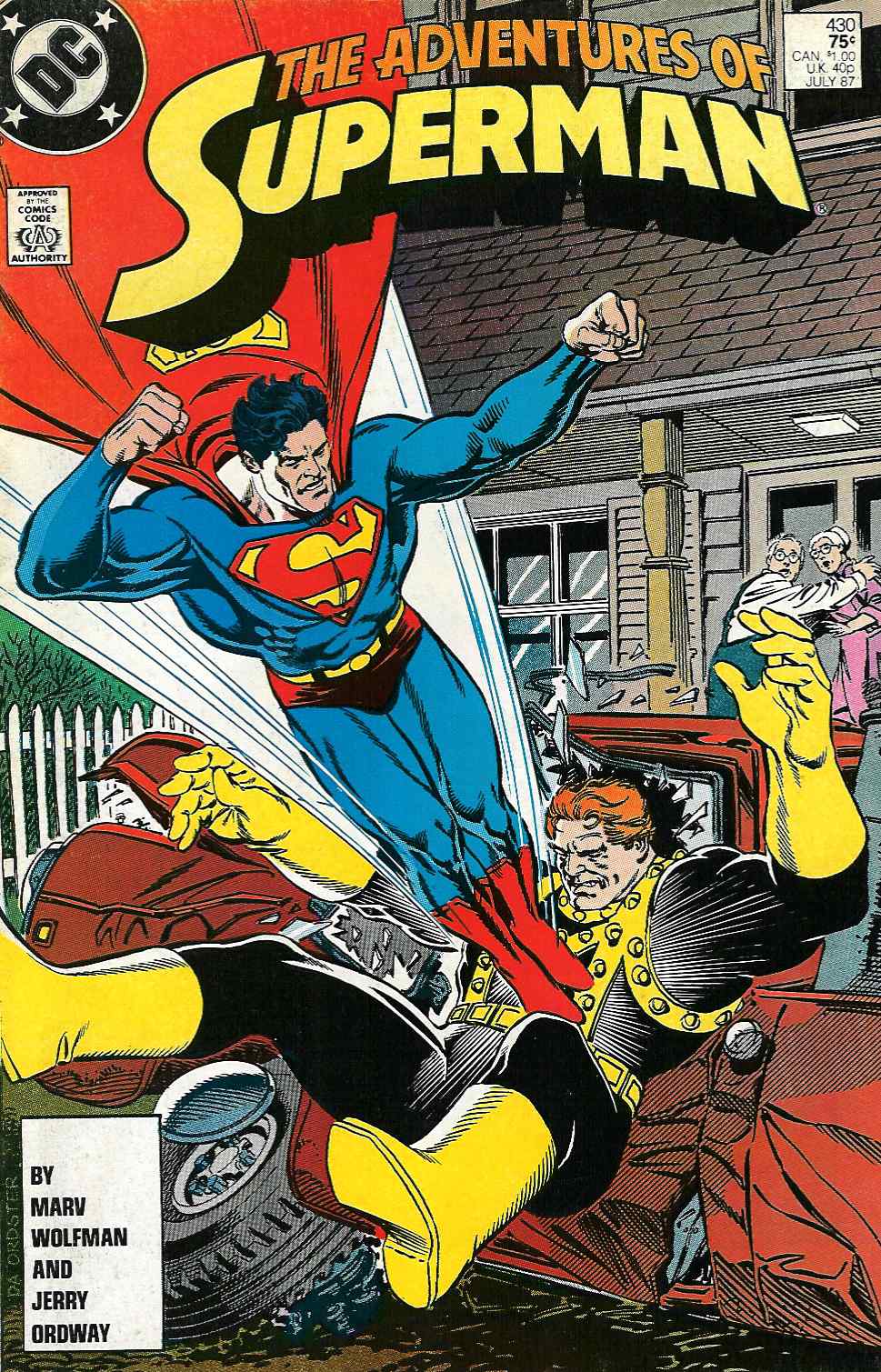 Read online Adventures of Superman (1987) comic -  Issue #430 - 1
