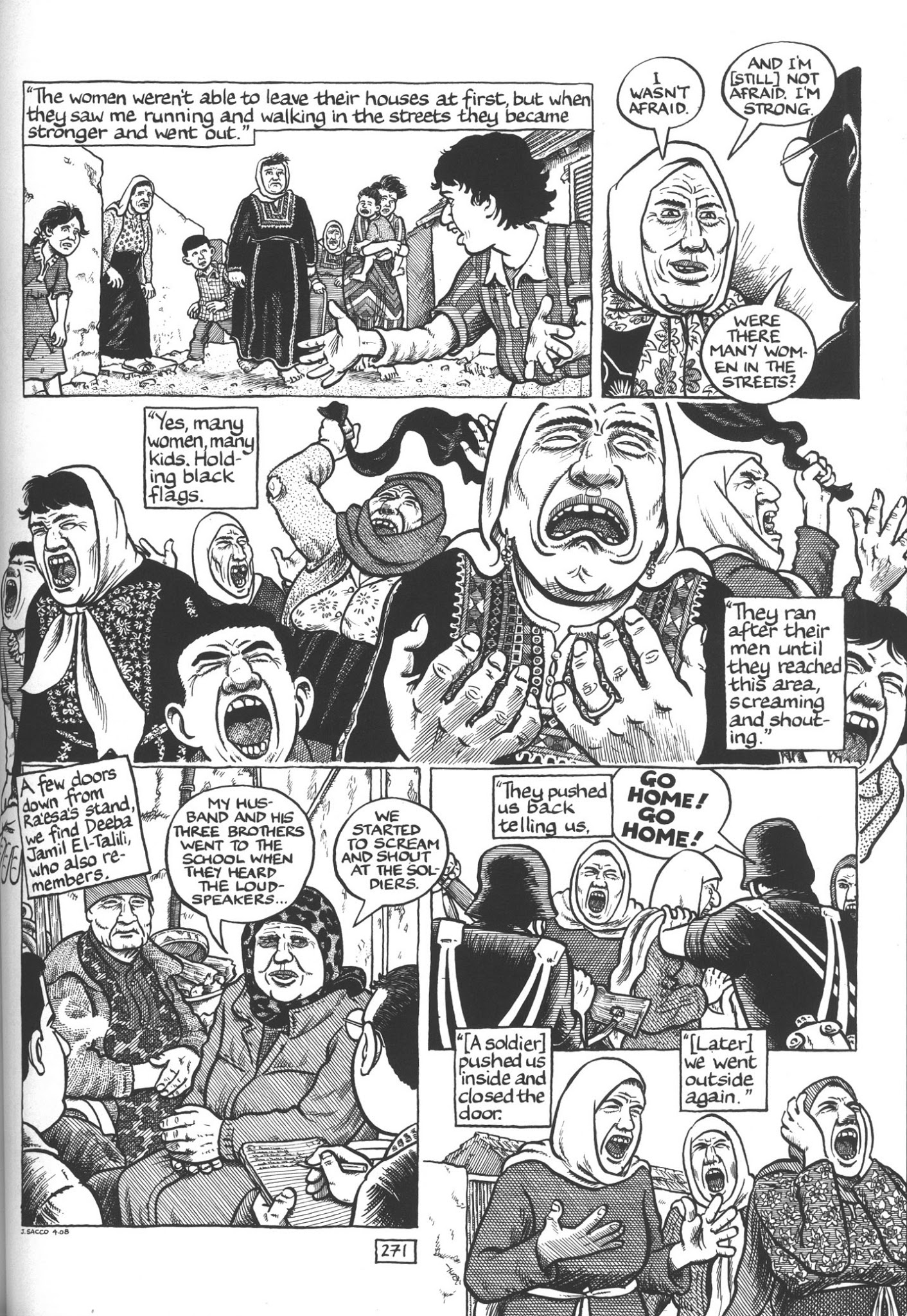 Read online Footnotes in Gaza comic -  Issue # TPB - 289