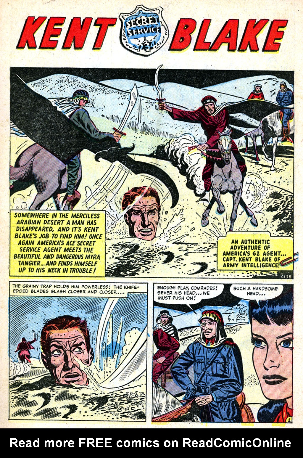 Read online Kent Blake of the Secret Service comic -  Issue #14 - 3