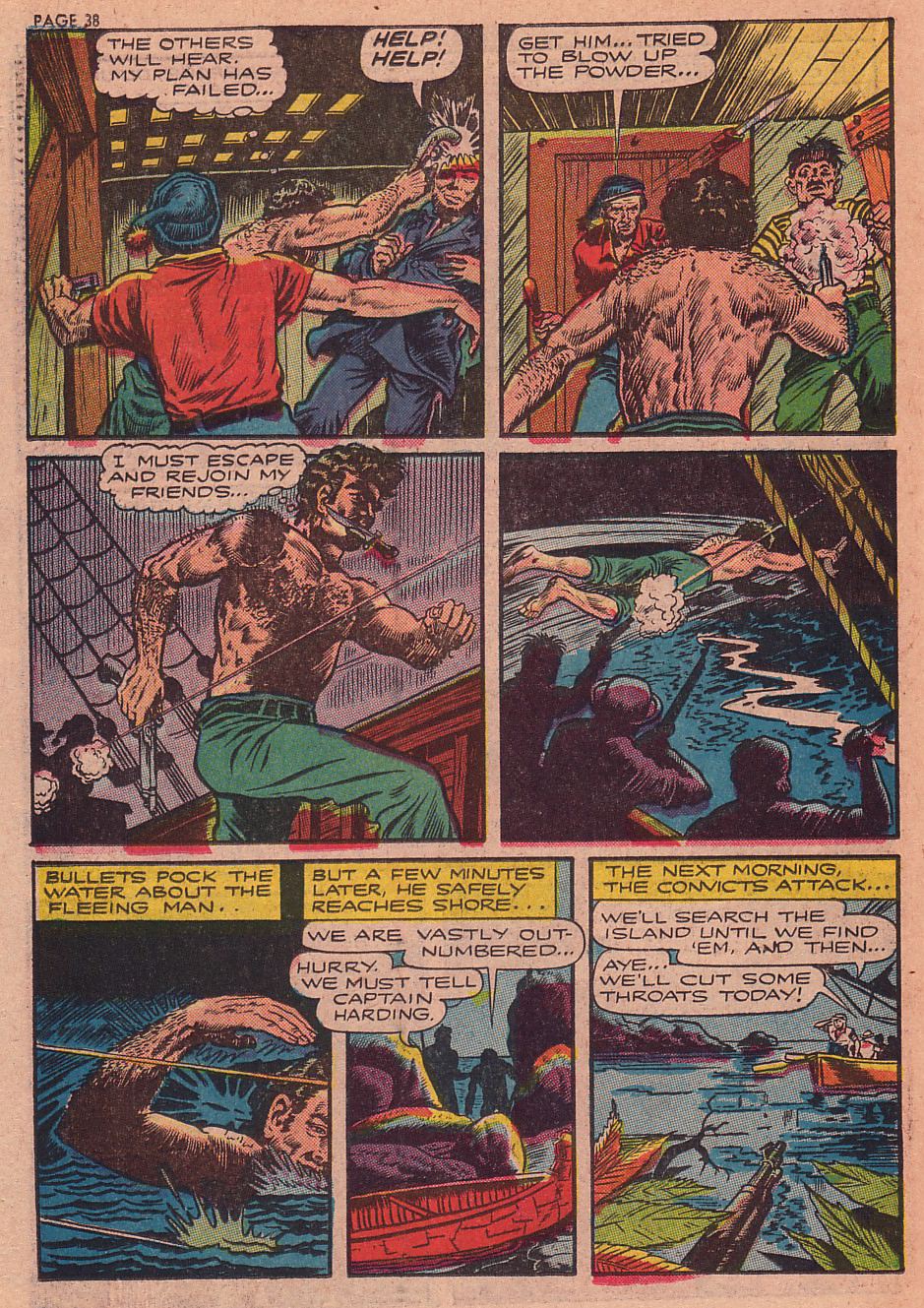 Read online Classics Illustrated comic -  Issue #34 - 36