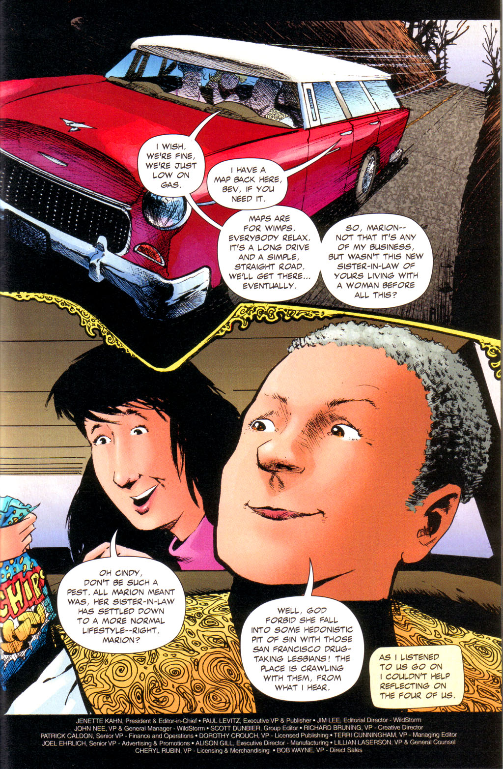 Read online Four Women comic -  Issue #1 - 6