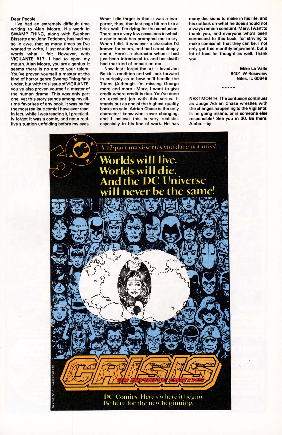 Read online Vigilante (1983) comic -  Issue #21 - 28