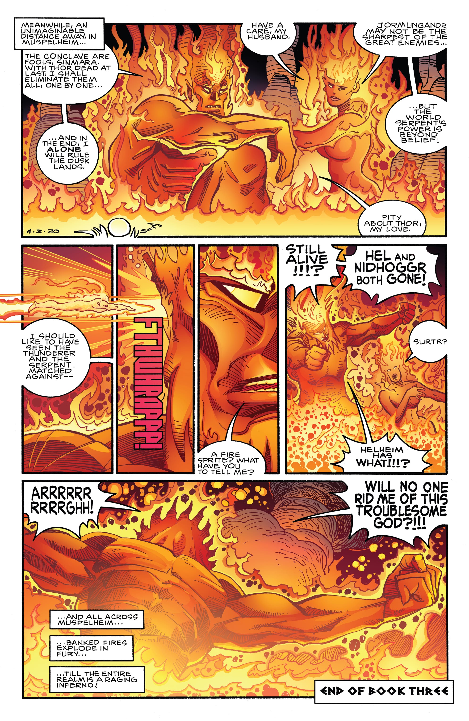 Read online Ragnarok: The Breaking of Helheim comic -  Issue #6 - 23