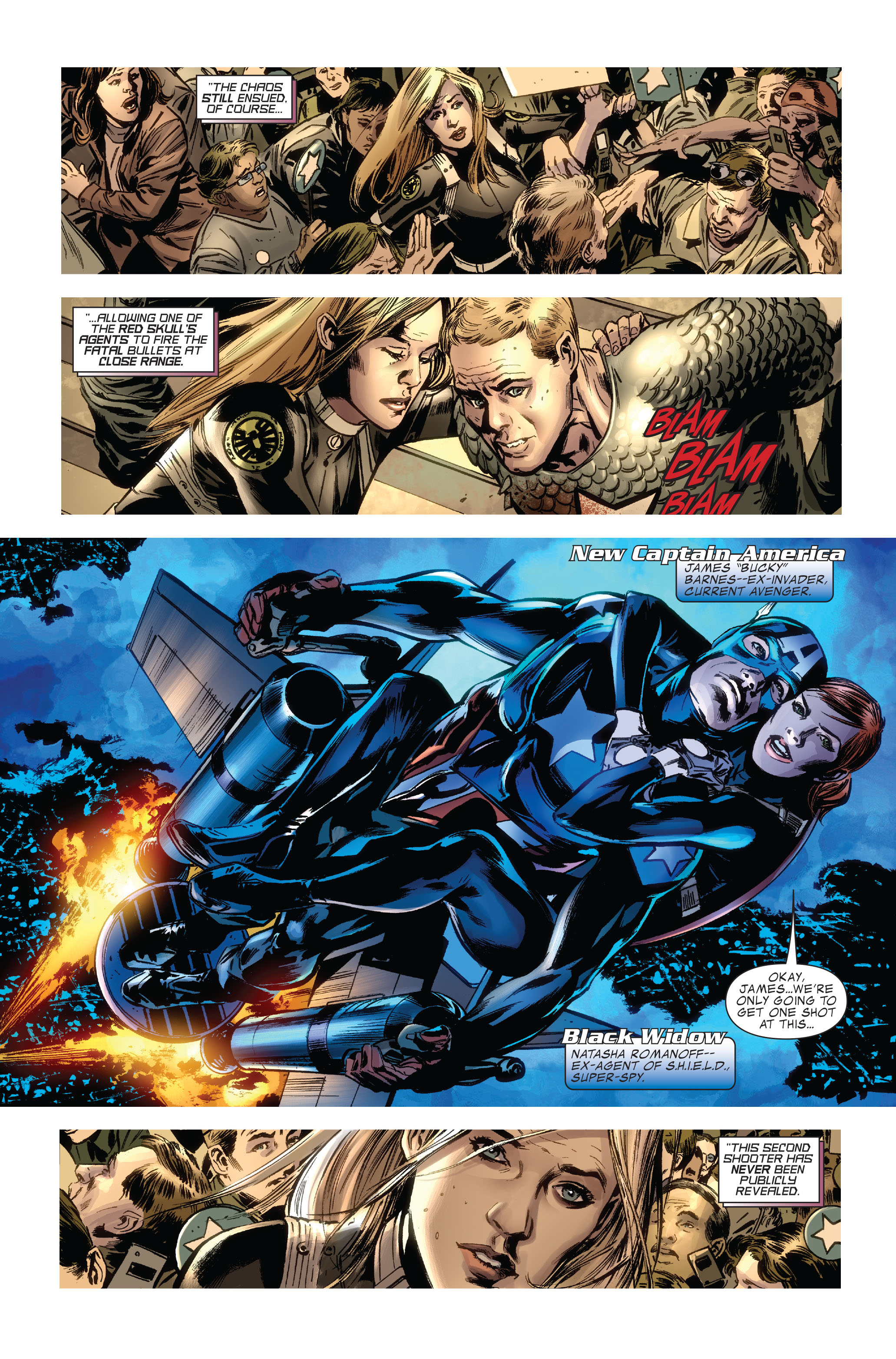 Read online Captain America: Reborn comic -  Issue #1 - 6