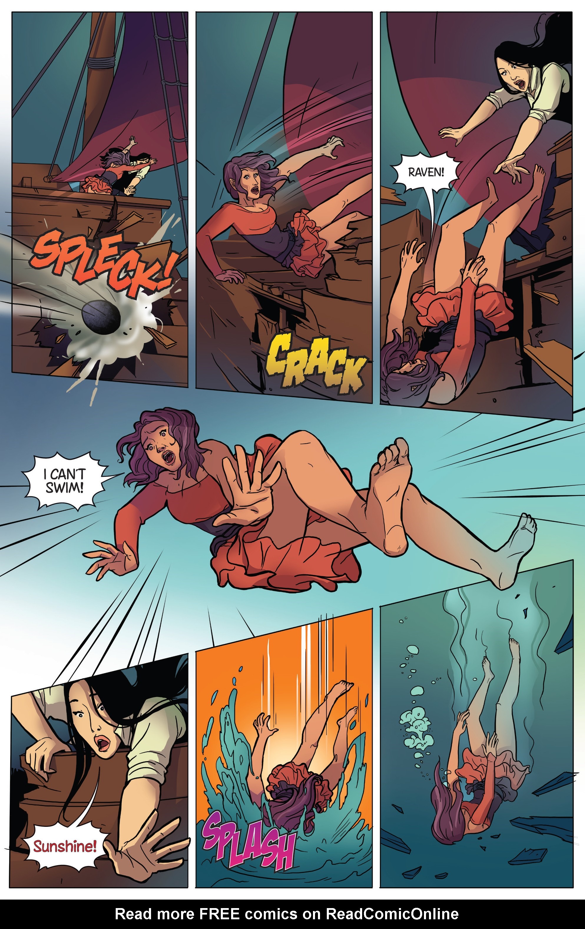 Read online Princeless Raven Year Two: Love and Revenge comic -  Issue # _TPB Two Ships In the Night - 23