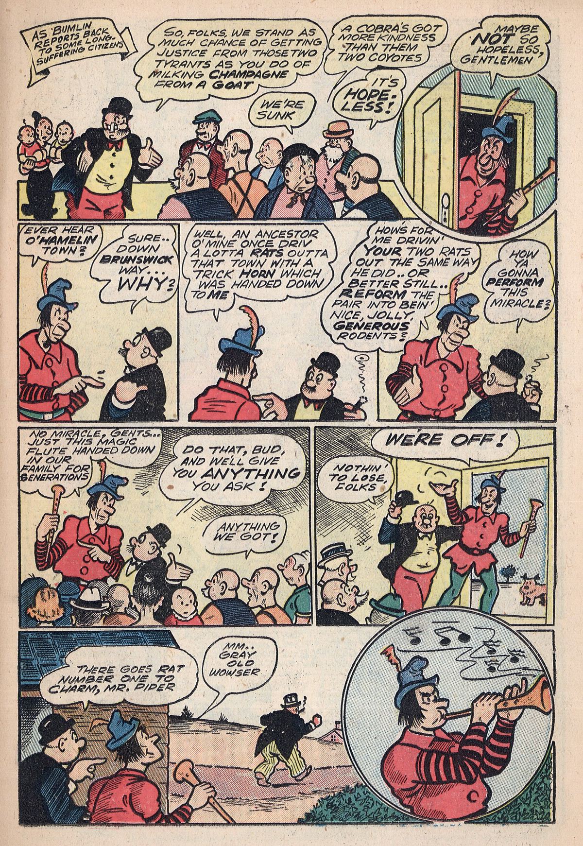 Read online Fritzi Ritz (1948) comic -  Issue #5 - 19