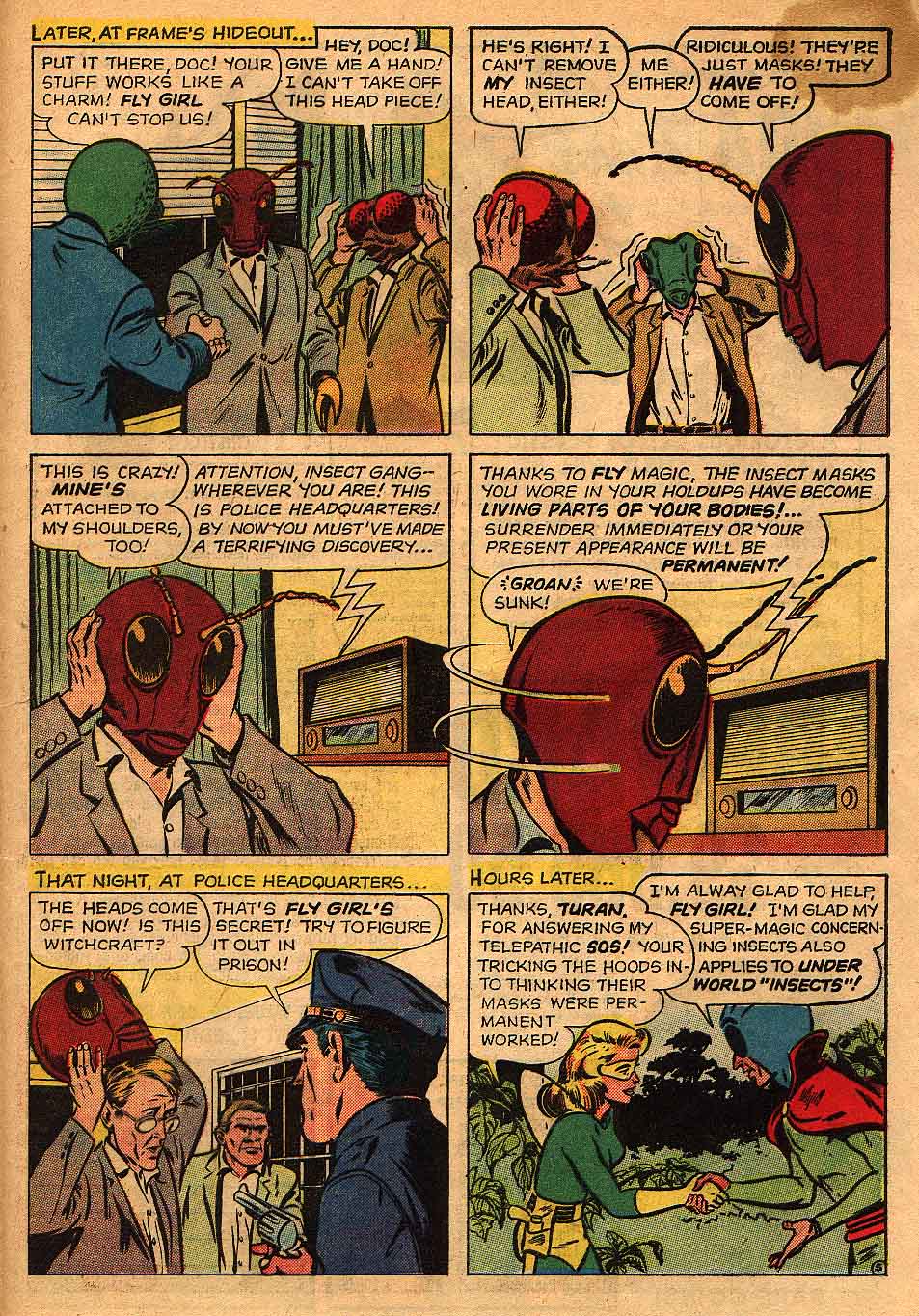 Read online Adventures of the Fly comic -  Issue #24 - 33