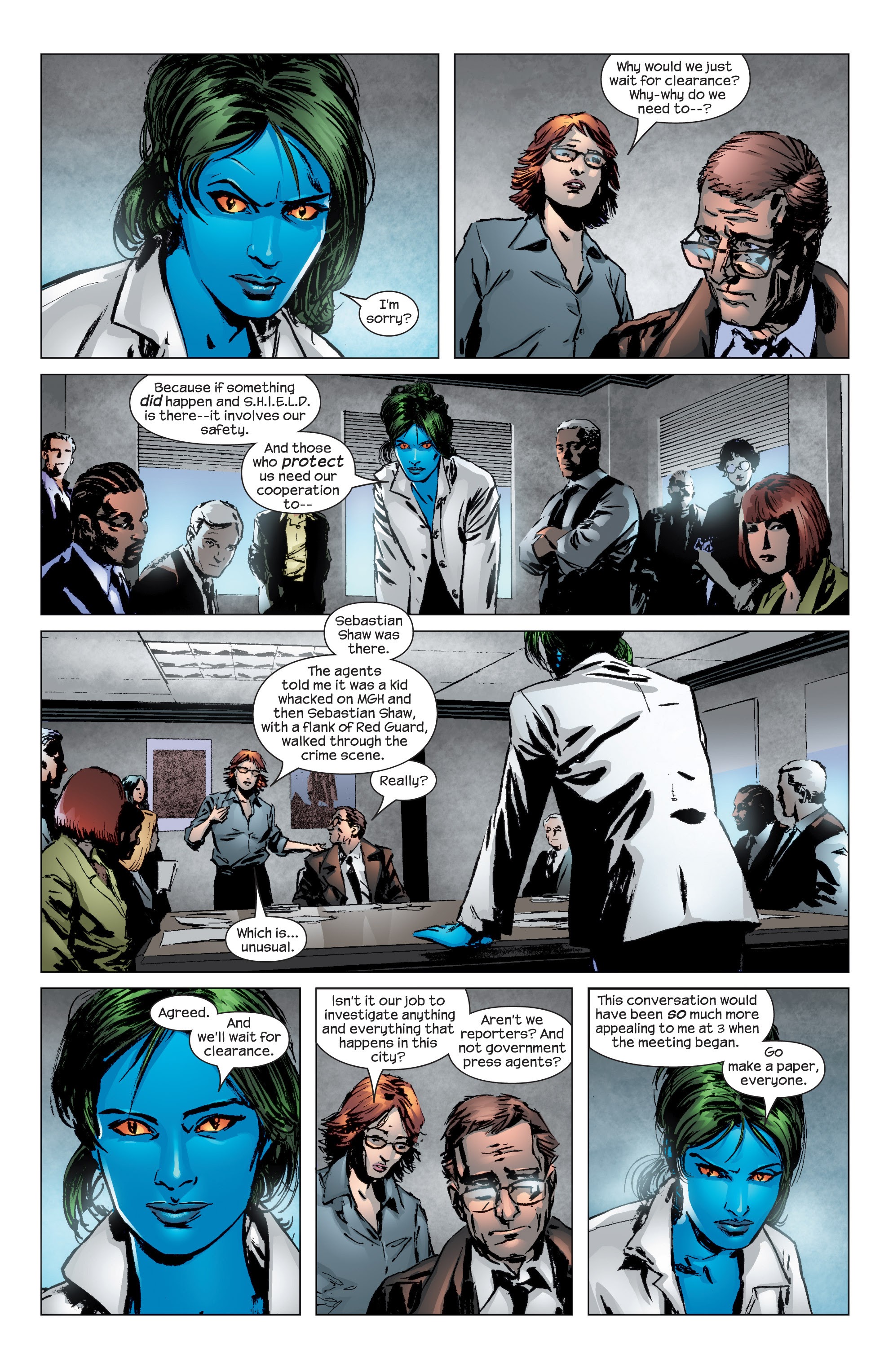 Read online House of M: World of M Featuring Wolverine comic -  Issue # TPB - 135