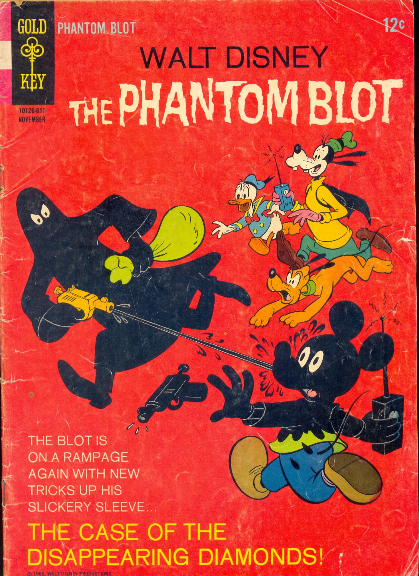 Read online Walt Disney's The Phantom Blot comic -  Issue #7 - 1