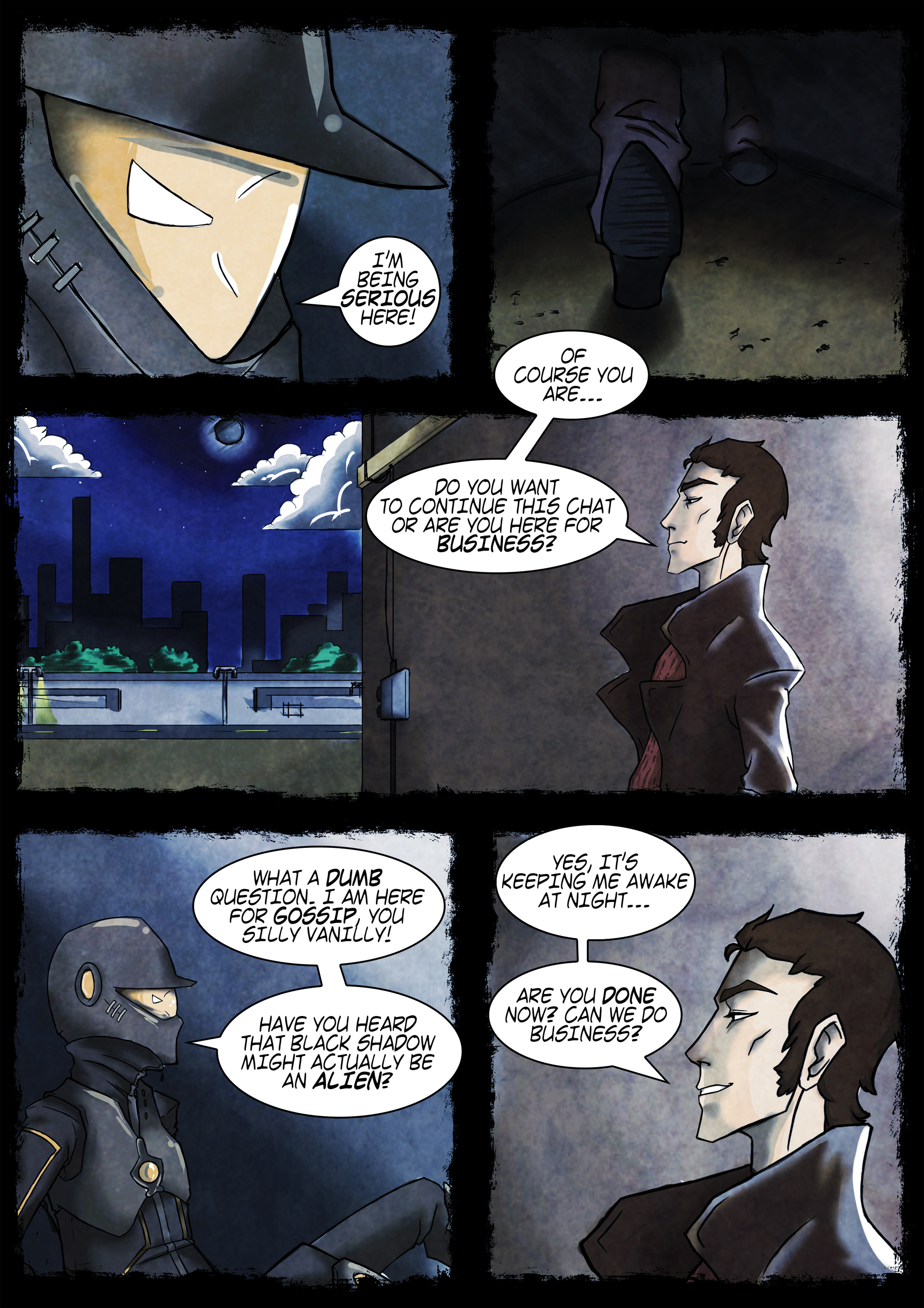 Read online Nightfighter comic -  Issue #6 - 6