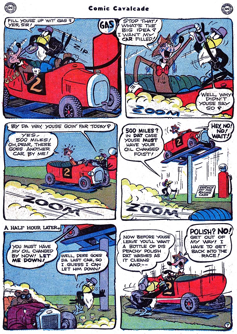 Read online Comic Cavalcade comic -  Issue #38 - 9