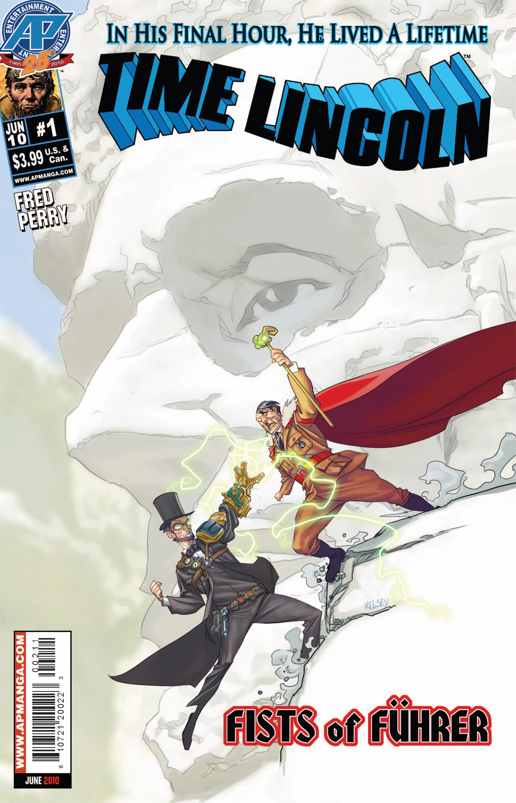 Read online Time Lincoln: Fists of Führer comic -  Issue # Full - 1