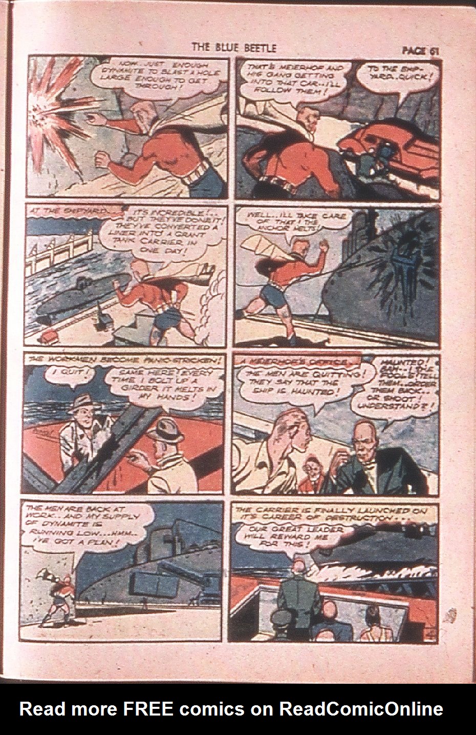 Read online The Blue Beetle comic -  Issue #7 - 62