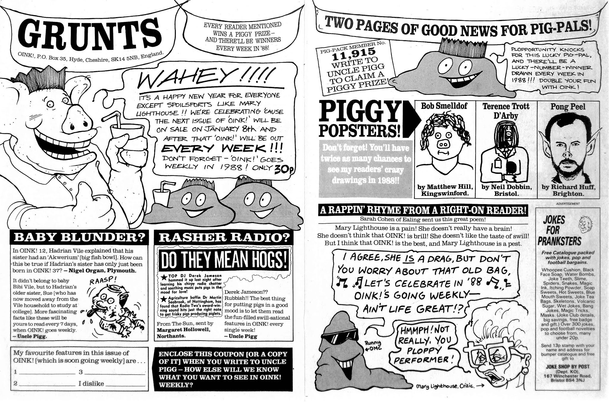 Read online Oink! comic -  Issue #44 - 11