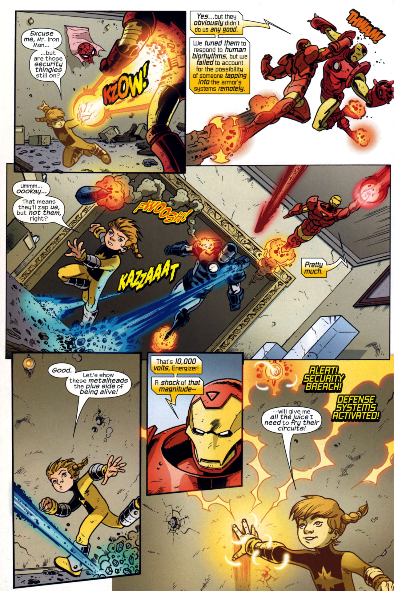 Read online Iron Man and Power Pack comic -  Issue #4 - 7