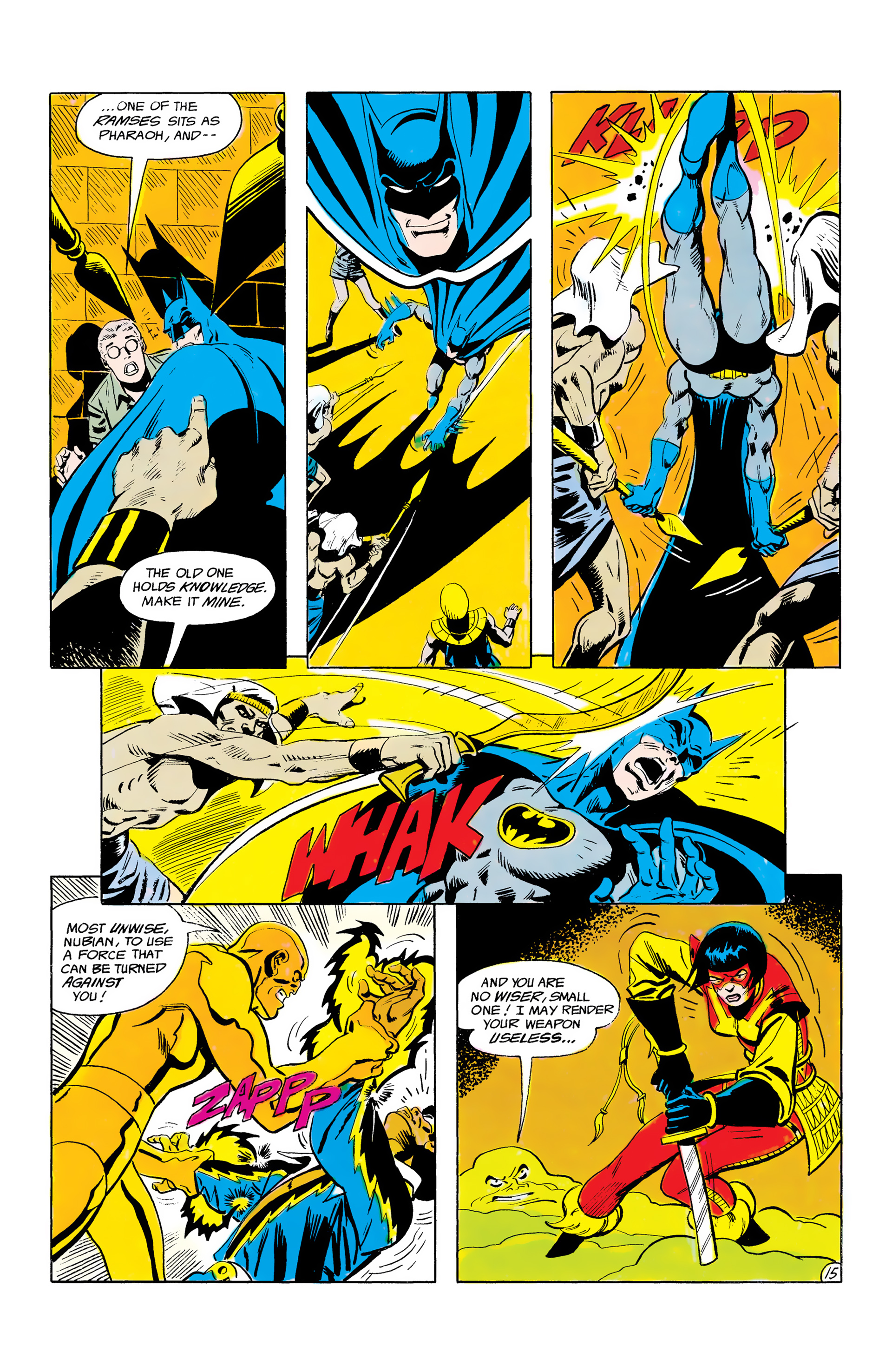 Read online Batman and the Outsiders (1983) comic -  Issue #17 - 16