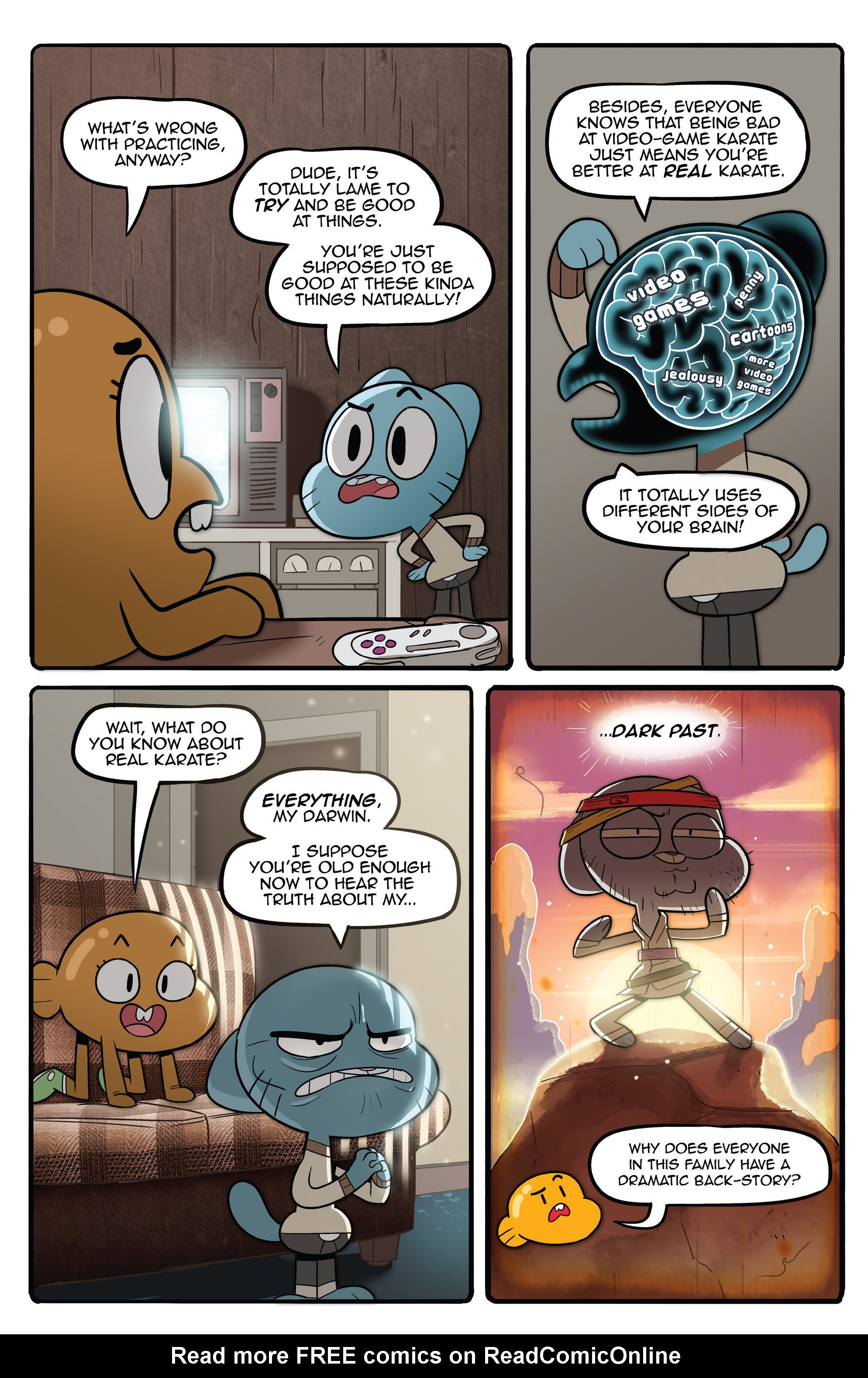 Read online The Amazing World of Gumball comic -  Issue #2 - 4