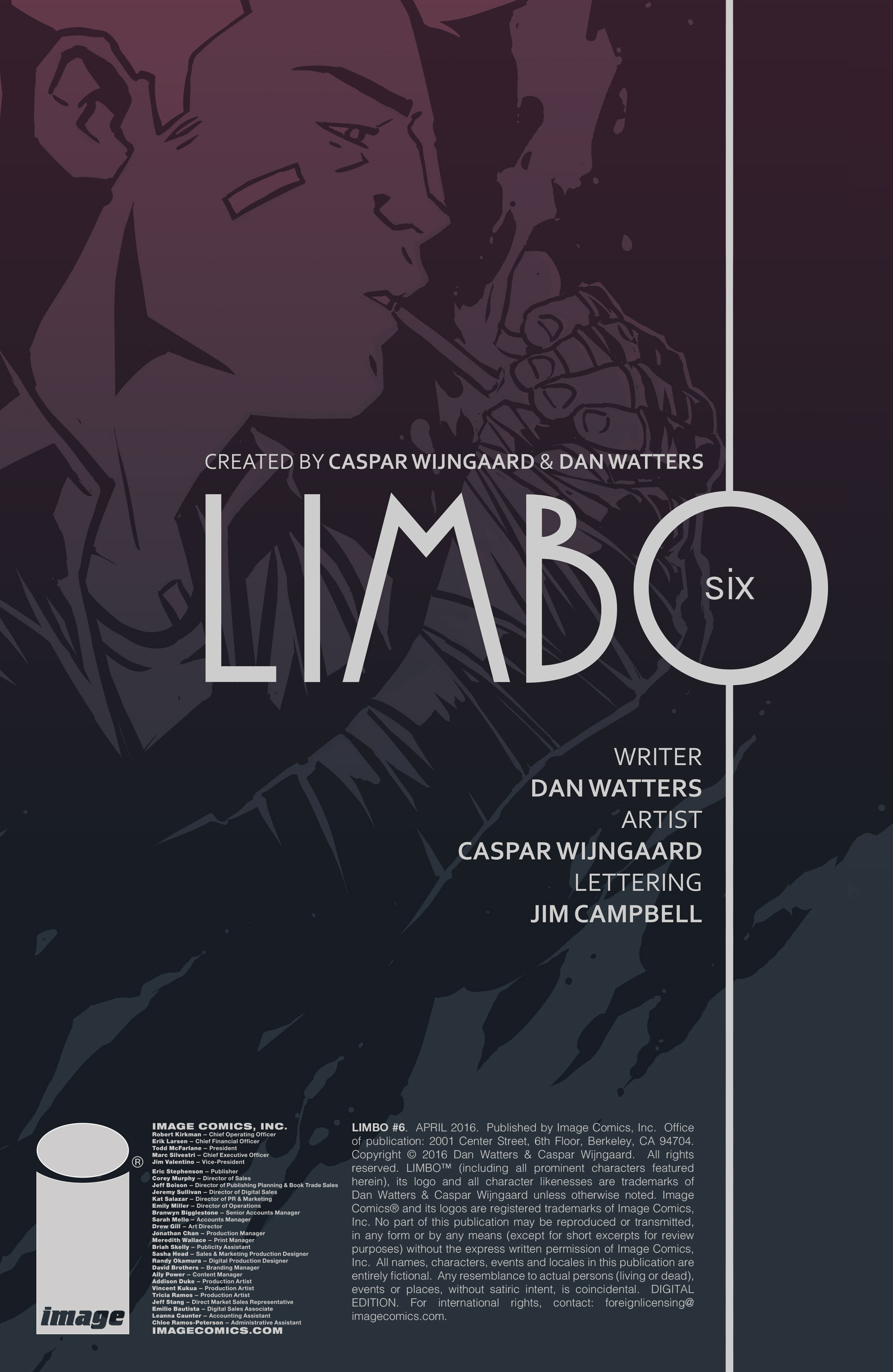 Read online Limbo comic -  Issue #6 - 2