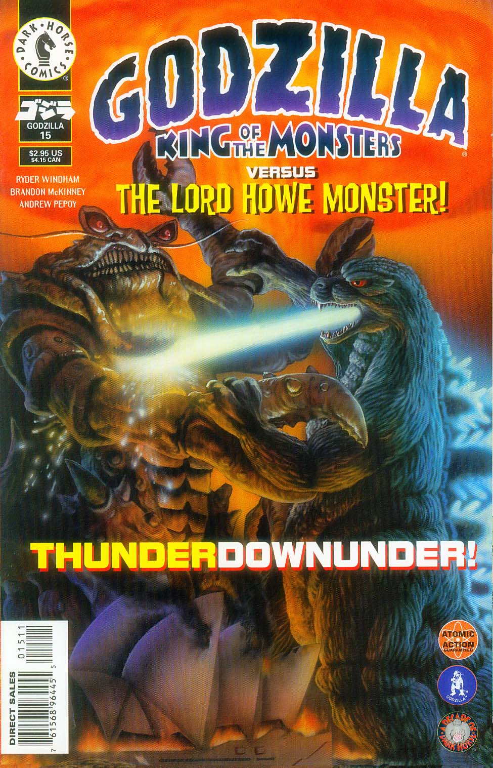 Read online Godzilla (1995) comic -  Issue #15 - 2