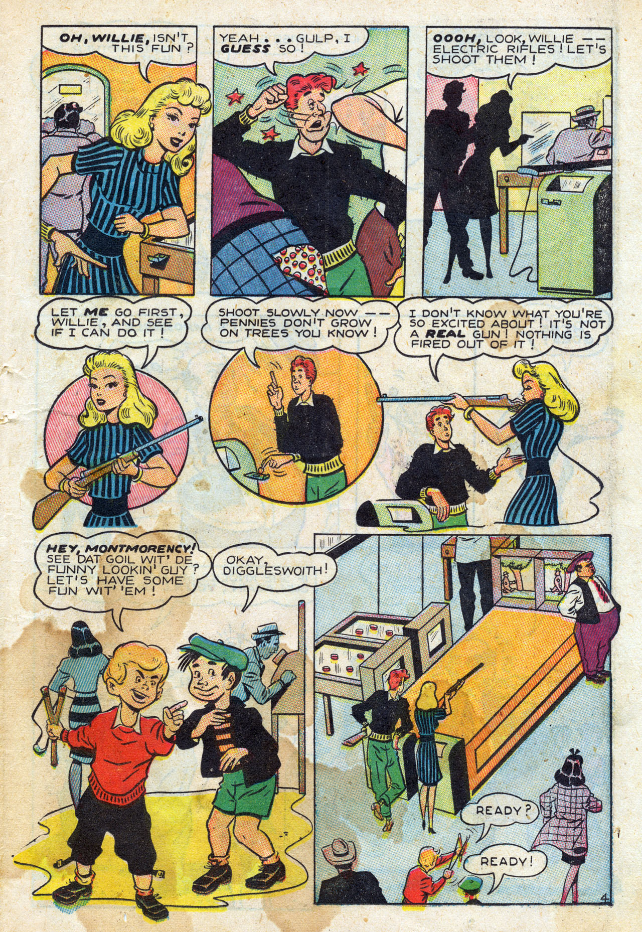 Read online Willie Comics (1946) comic -  Issue #8 - 14