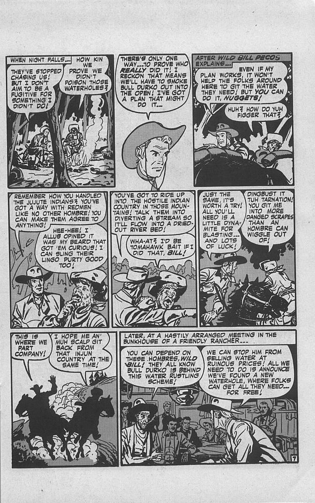Read online Wild Bill Pecos Western comic -  Issue # Full - 21