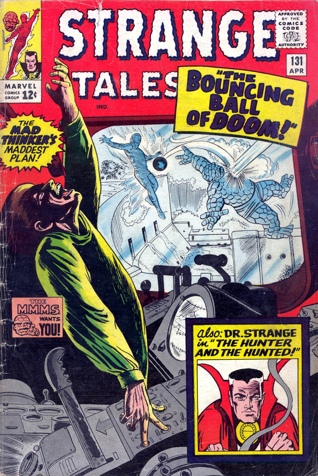 Read online Strange Tales (1951) comic -  Issue #131 - 1