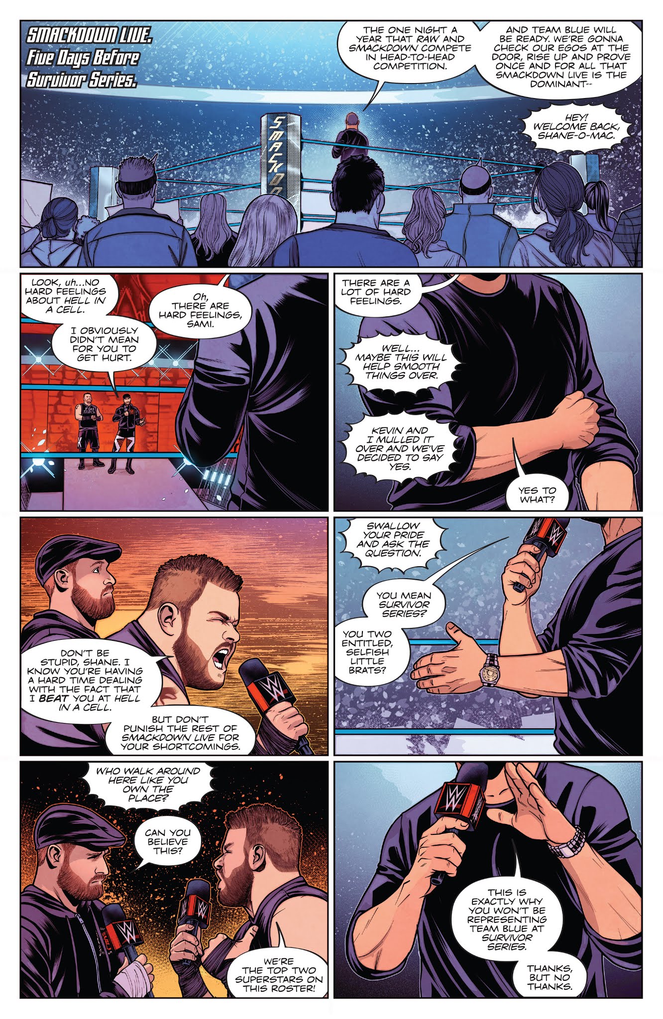 Read online WWE comic -  Issue #19 - 15