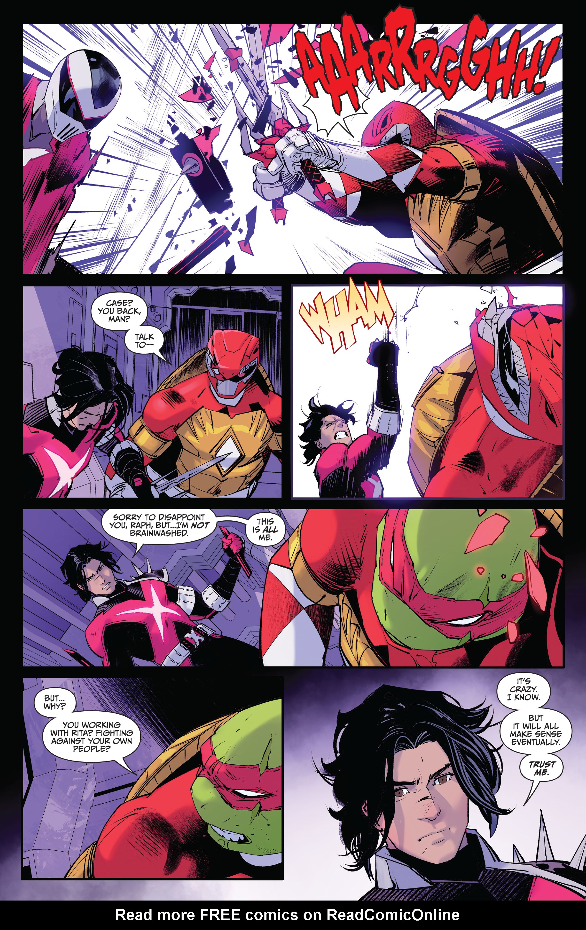 Read online Mighty Morphin Power Rangers/ Teenage Mutant Ninja Turtles II comic -  Issue #2 - 20