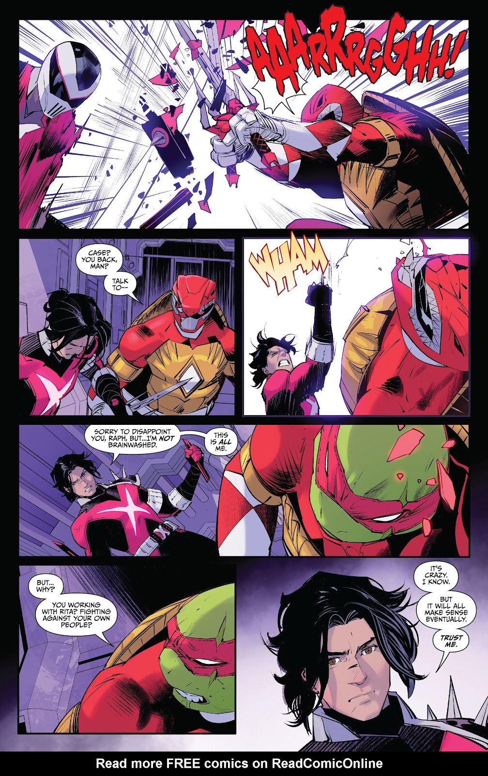 Mighty Morphin Power Rangers/ Teenage Mutant Ninja Turtles II issue 2 - Page 20